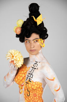 Festival body painting