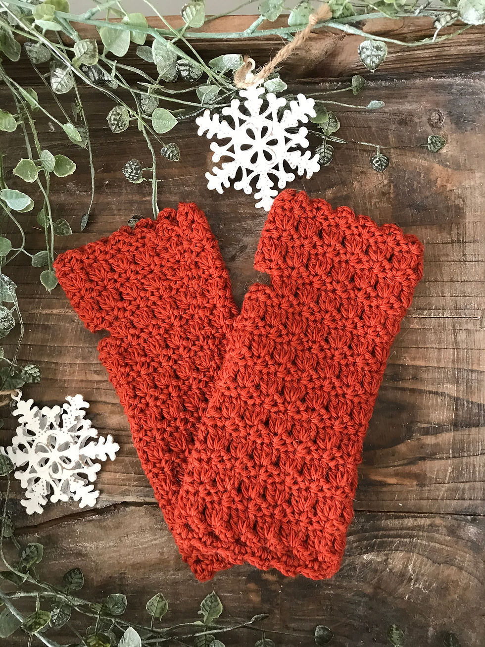 Pulswärmer Damen Rost/Sunset