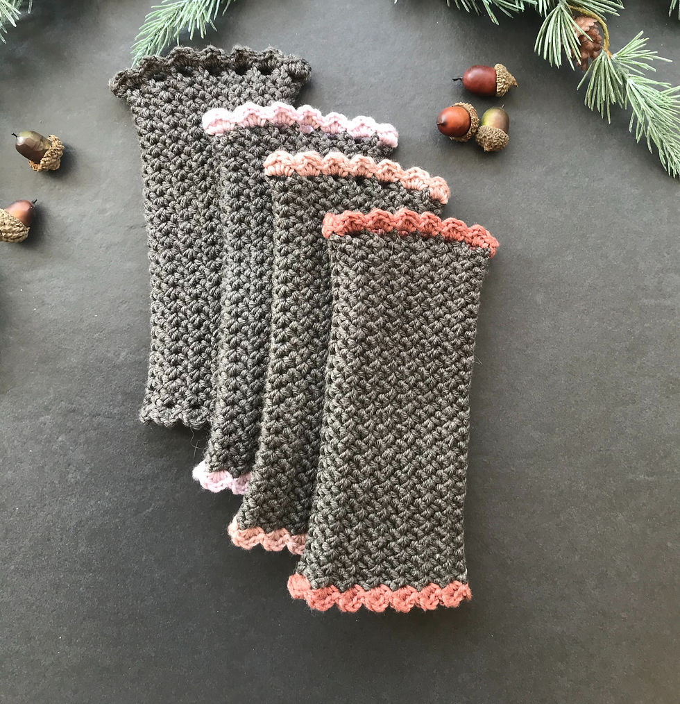 Pulswärmer Merino - Chocolat