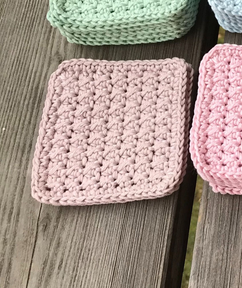 Miniaturbild: Face Scrubbies - blasses rosa