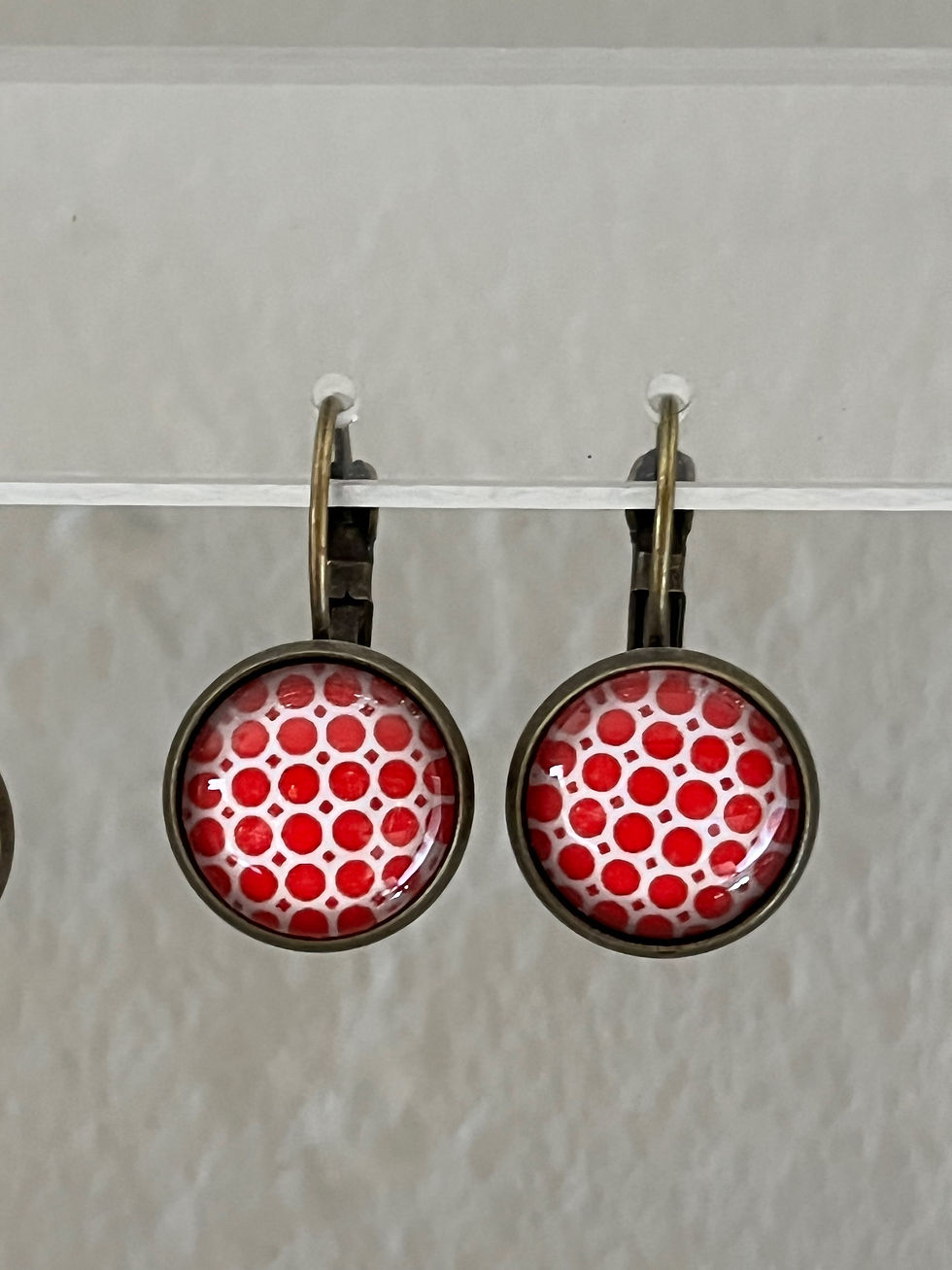 Ohrringe - Beauty in Red