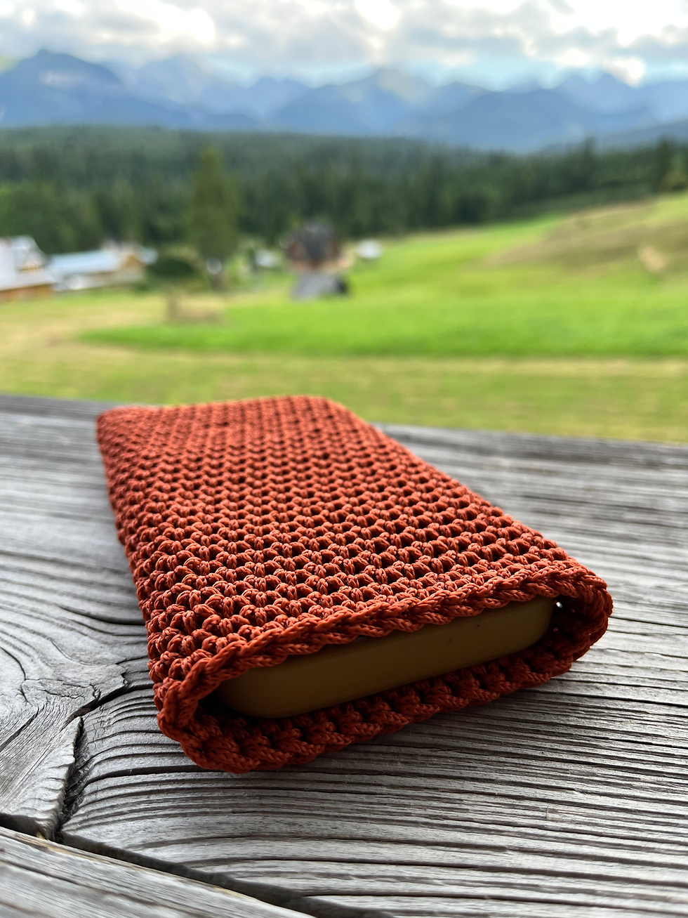 Miniaturbild: Natelhülle gehäkelt