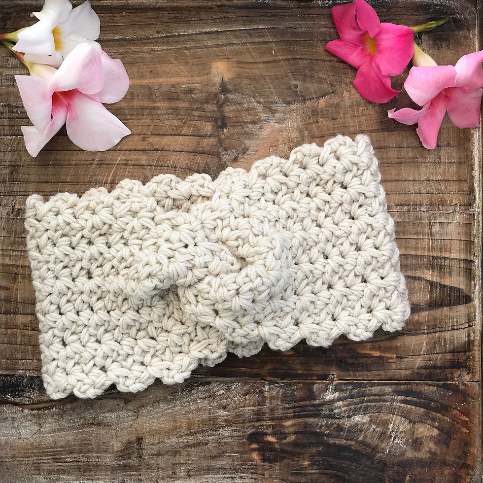 Merino Stirnband Vanille (neu)