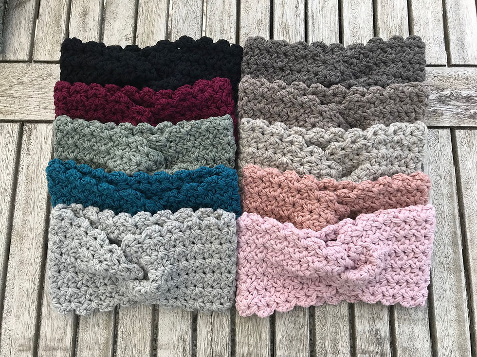 Miniaturbild: Merino Stirnband Schwarz (neu)