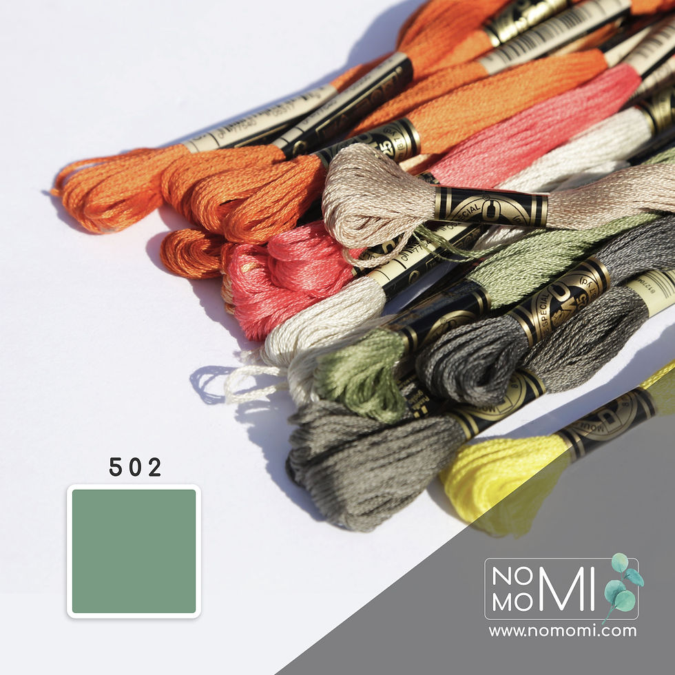 502 Муліне DMC Фабричний моток