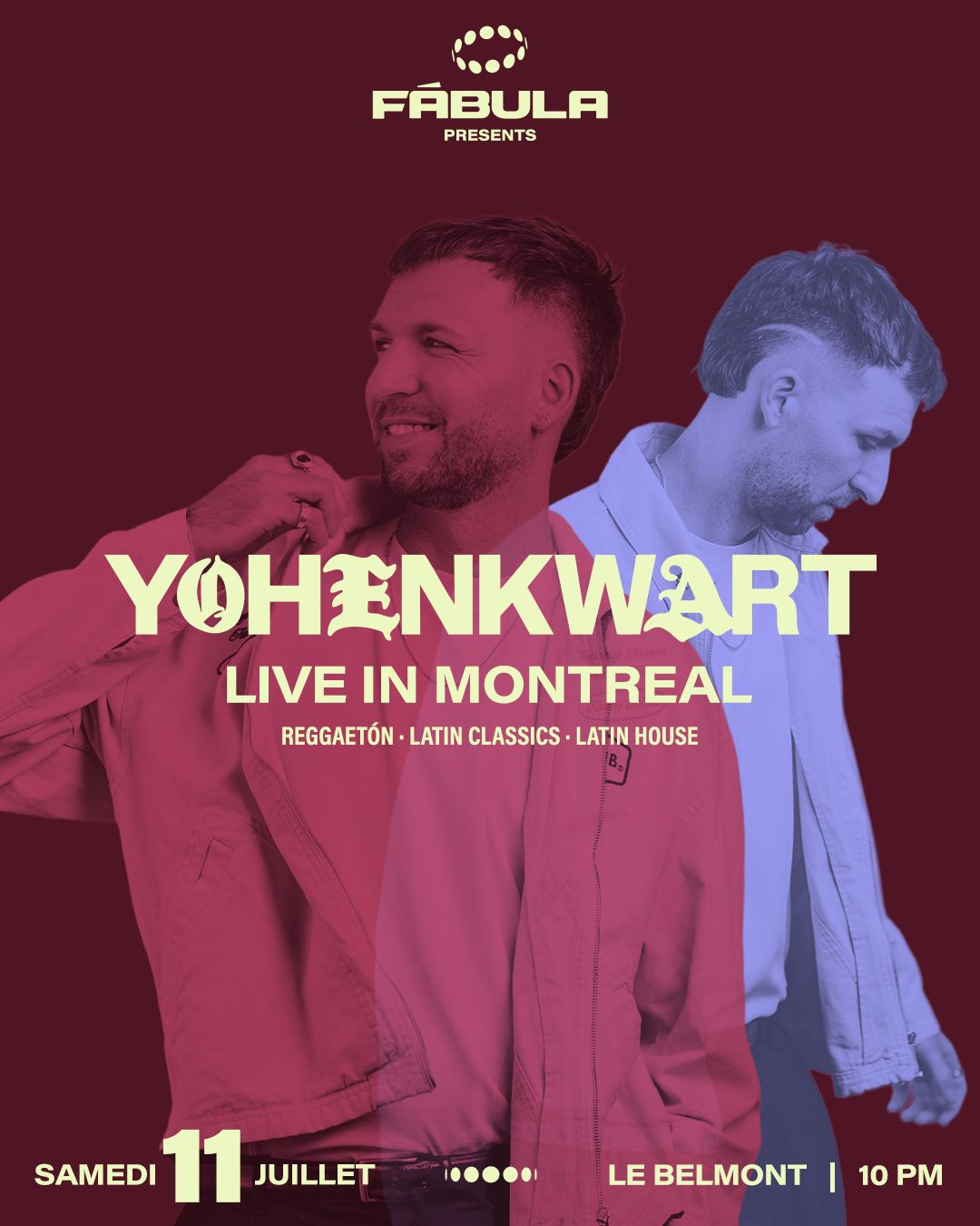Yohenkwart x Fábula at Le Belmont