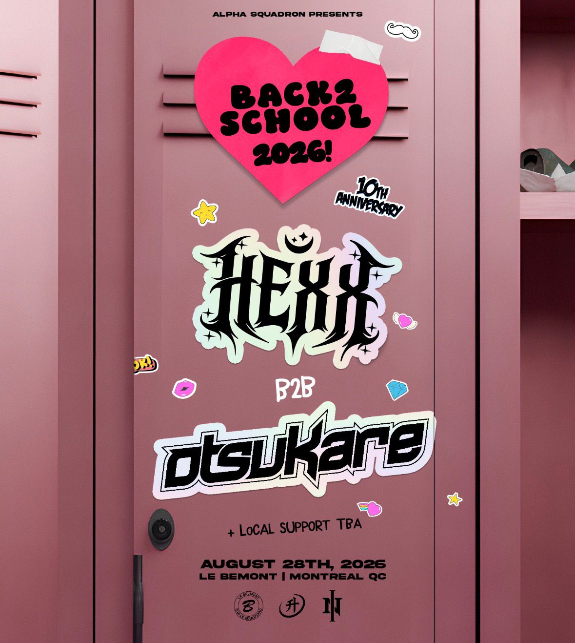 Back2School 2026 w/ HEXX b2b OTSUKARE at Le Belmont