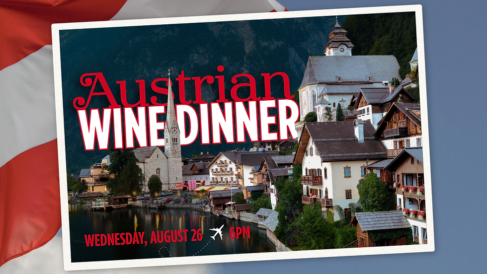 Austrian Wine Dinner