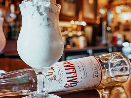 Pink Squirrel Ice Cream Drink at Red Circle Inn
