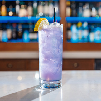 Violet Lemonade Cocktail