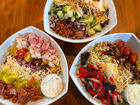 Featured salads from Love Bug