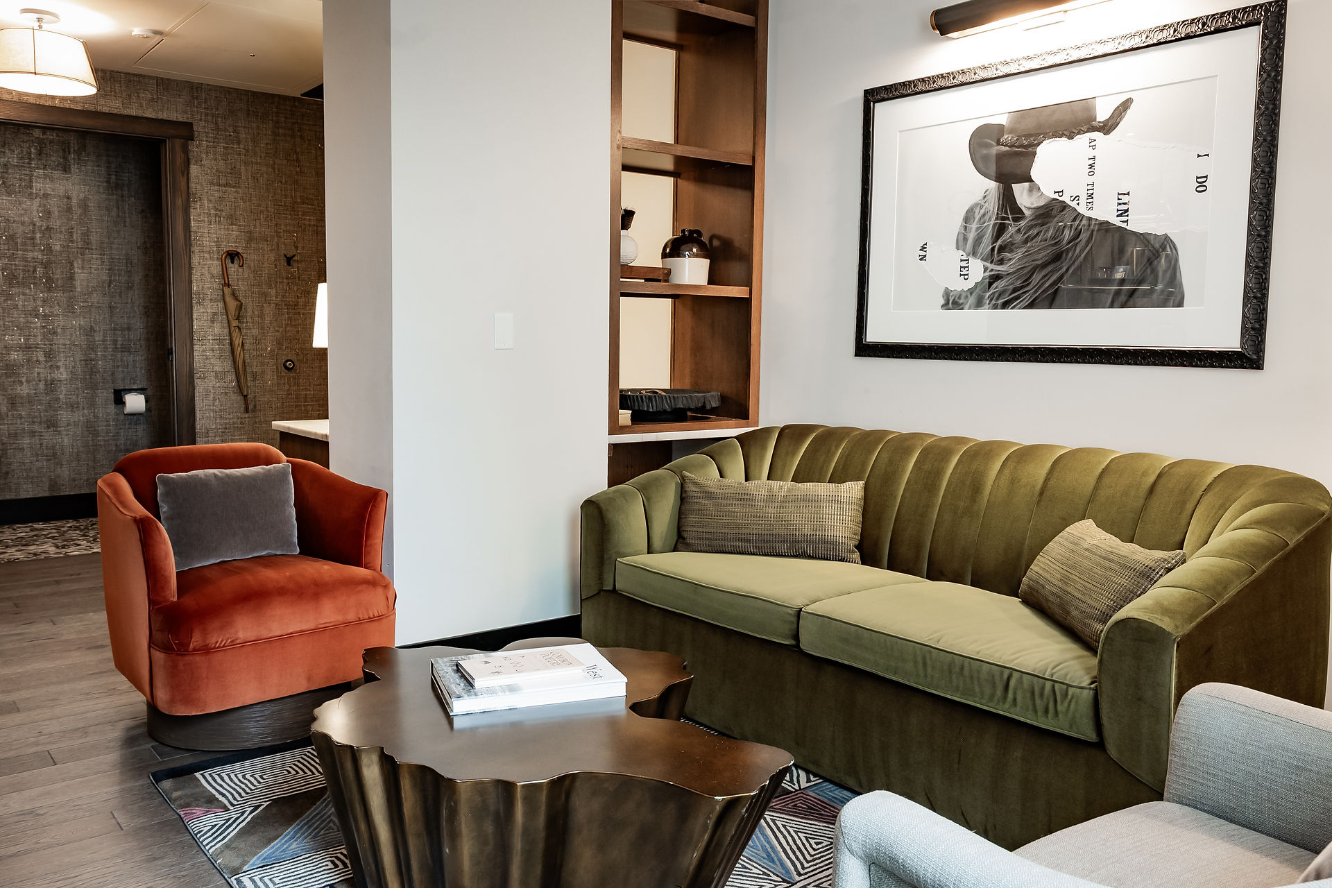Corner Suite Living Space
