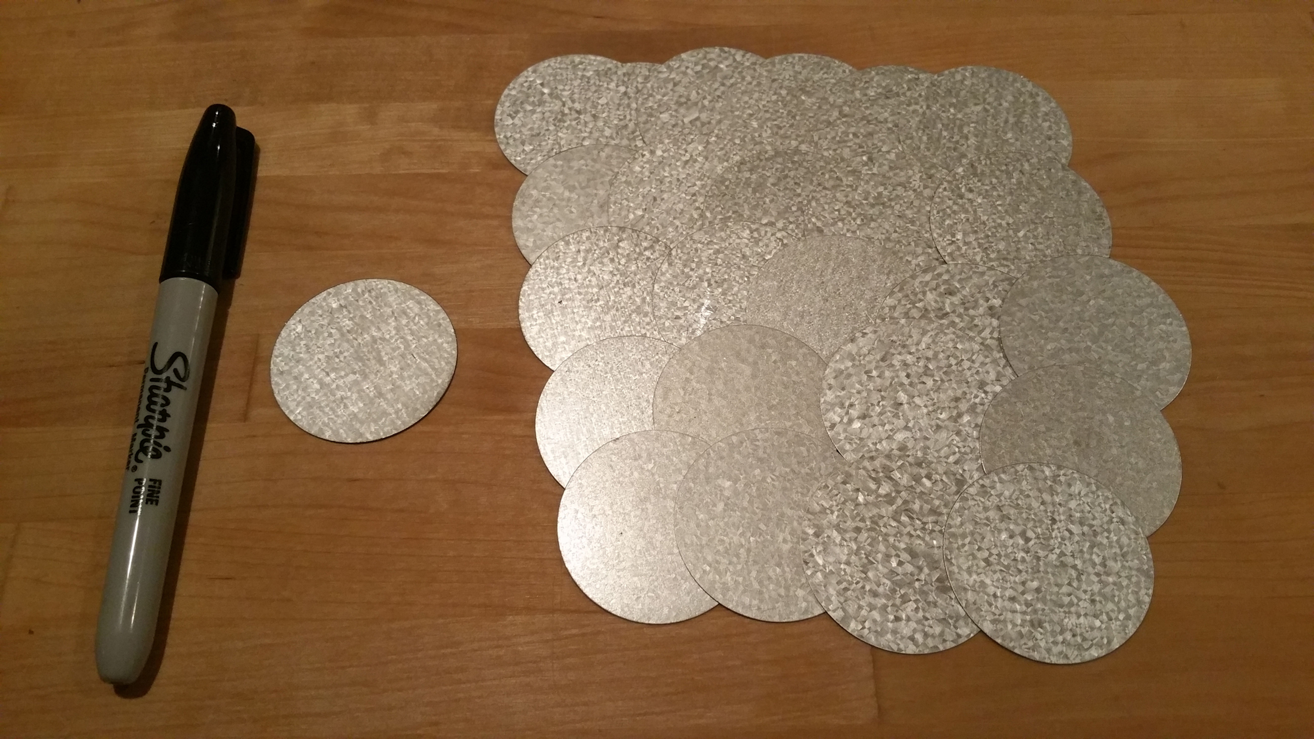 Tin Caps - 50 pieces