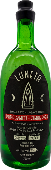 Papalometl Cimarron Luneta 750ml Bottle