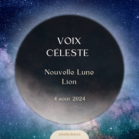 Nouvelle Lune en Lion