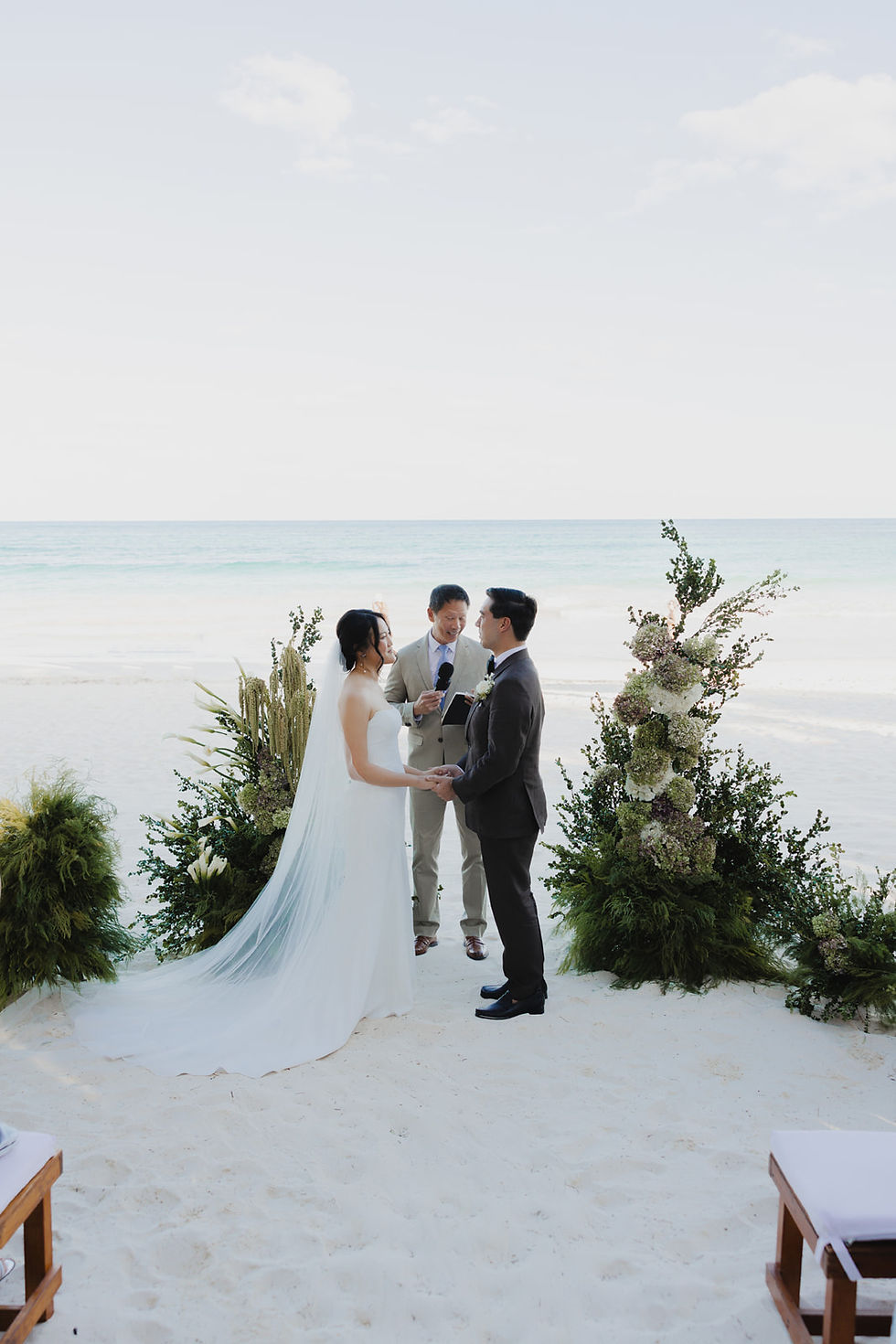 Katie and Sean's magical Tulum beach wedding