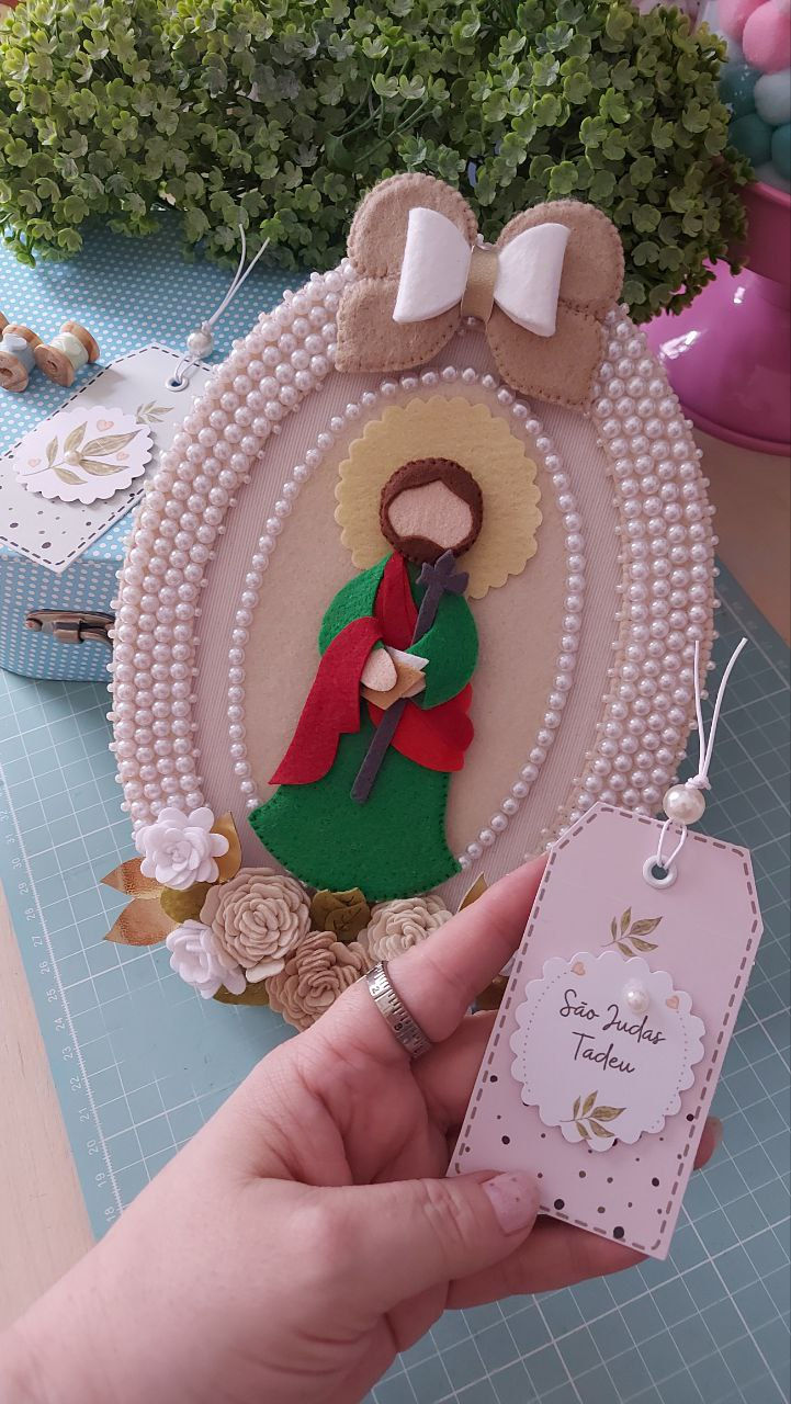 Miniatura: Santinhos pros quadrinhos da apostila Mães que Oram