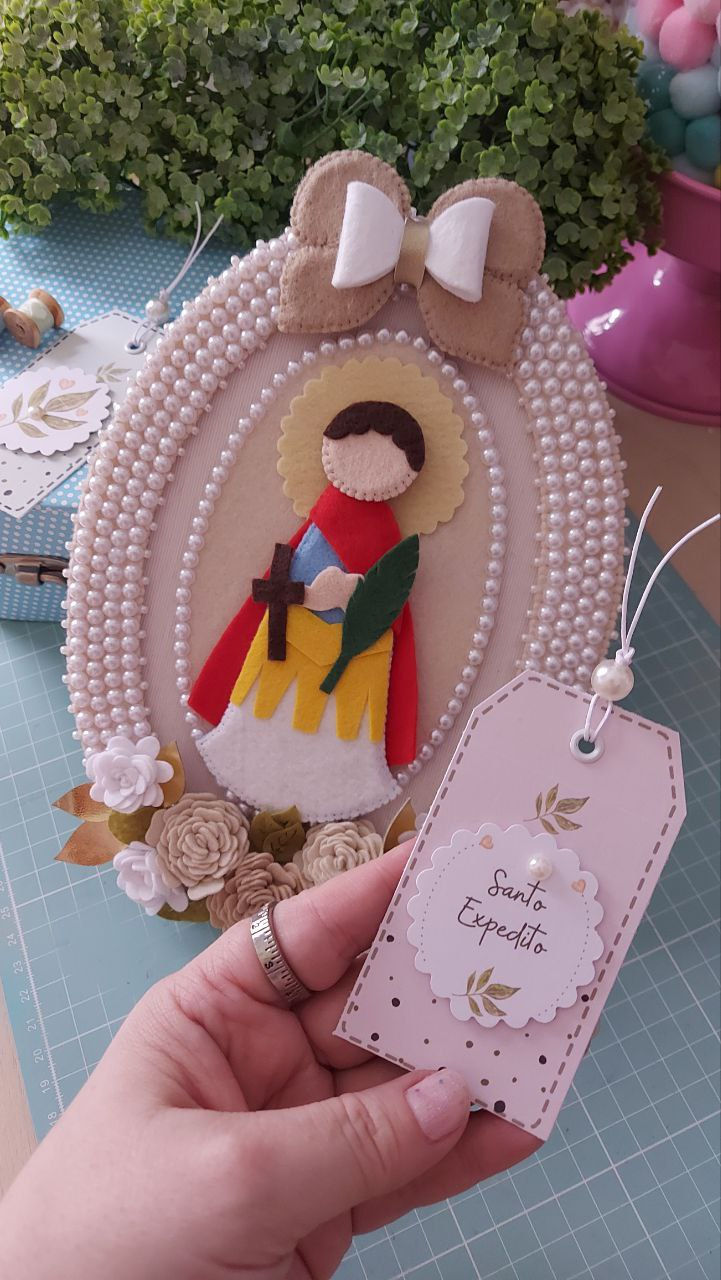 Miniatura: Santinhos pros quadrinhos da apostila Mães que Oram