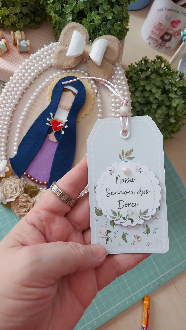 Miniatura: Santinhas Volume 2 - para quadro Mães que Oram