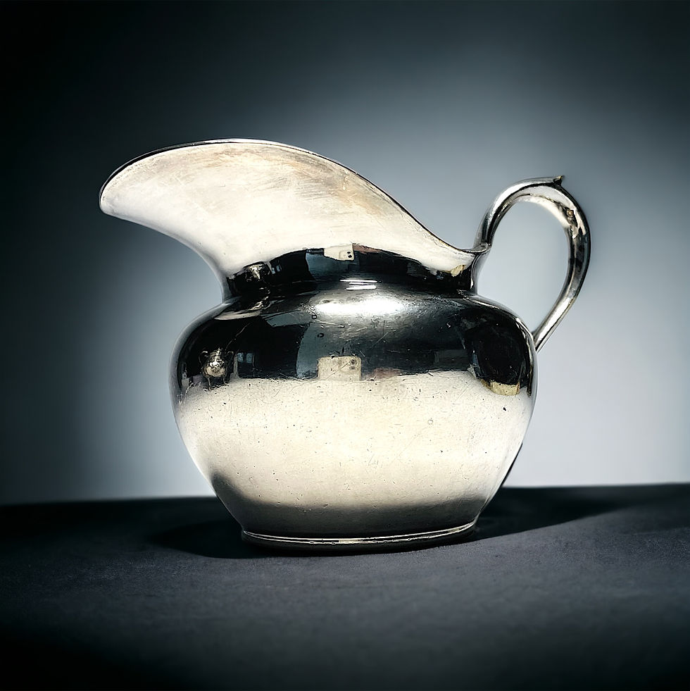 Pot à lait ou crème Christofle en métal argenté