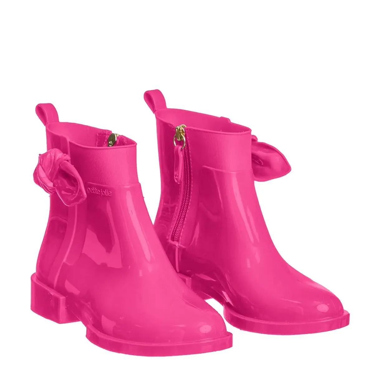 Petite Jolie Lobe Knot Bow Boot Pink