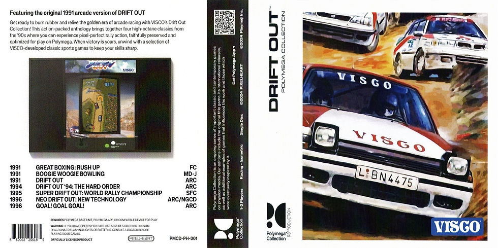 Thumbnail: Polymega Collection Vol. 4 - DRIFT OUT