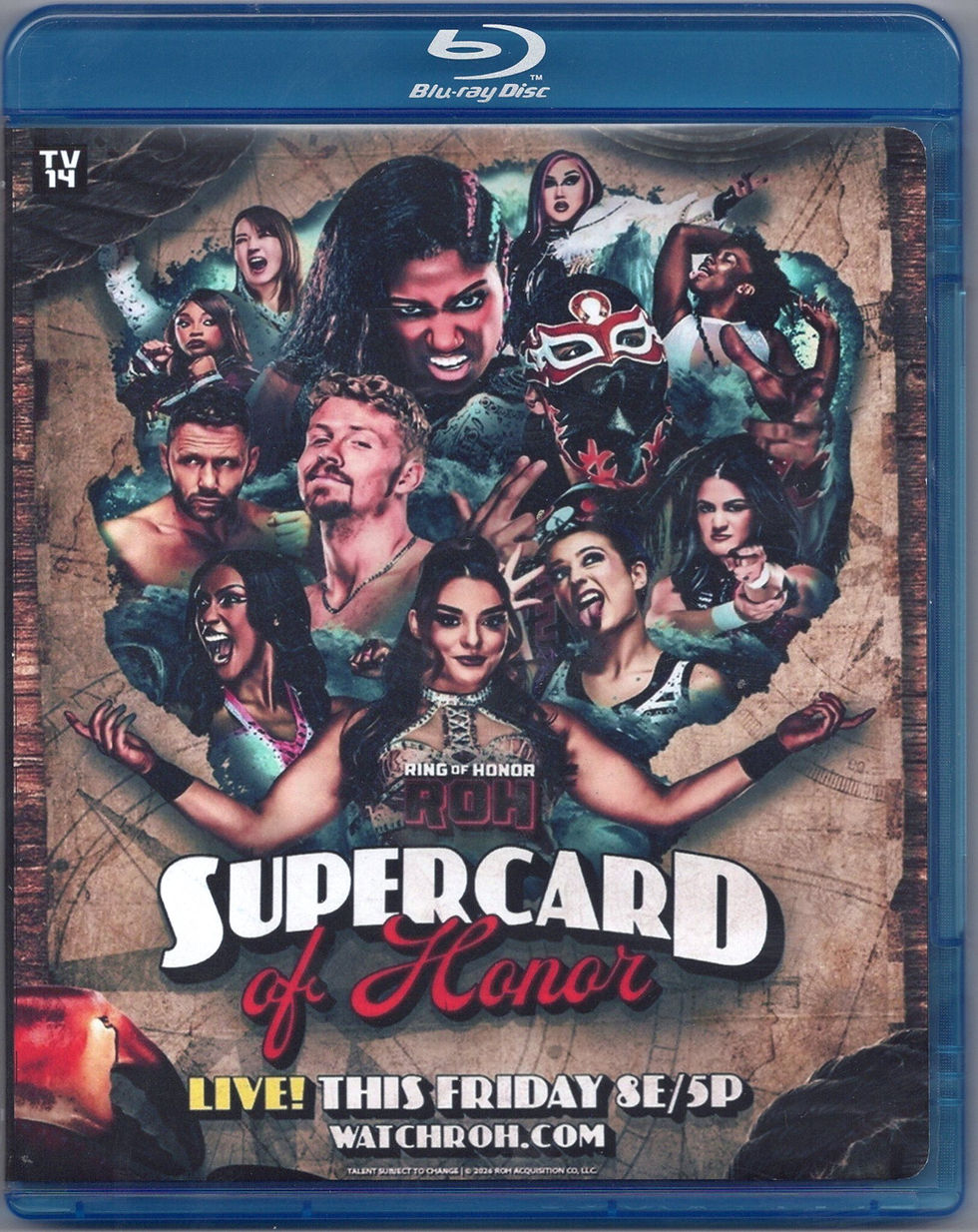 Thumbnail: 051526 ROH Supercard Of Honor 2026 DVD BD