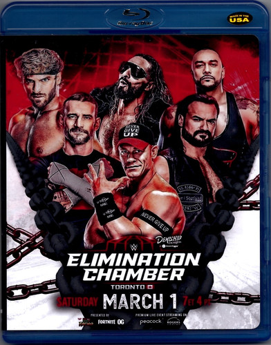 WWE Elimination Chamber 2025 DVD BD | Wrestling DVDs R Us