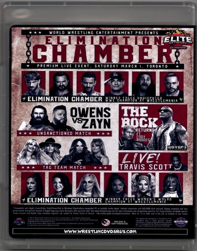 WWE Elimination Chamber 2025 DVD BD | Wrestling DVDs R Us