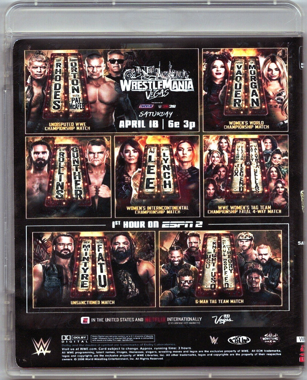 Thumbnail: WWE Wrestlemania 42 DVD