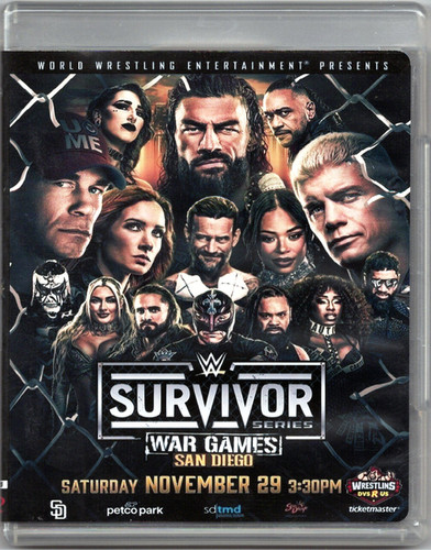 WWE Survivor Series 2025 DVD BD | Wrestling DVDs R Us