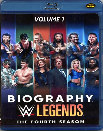 Biography WWE Legends Season 4 BD | Wrestling DVDs R Us