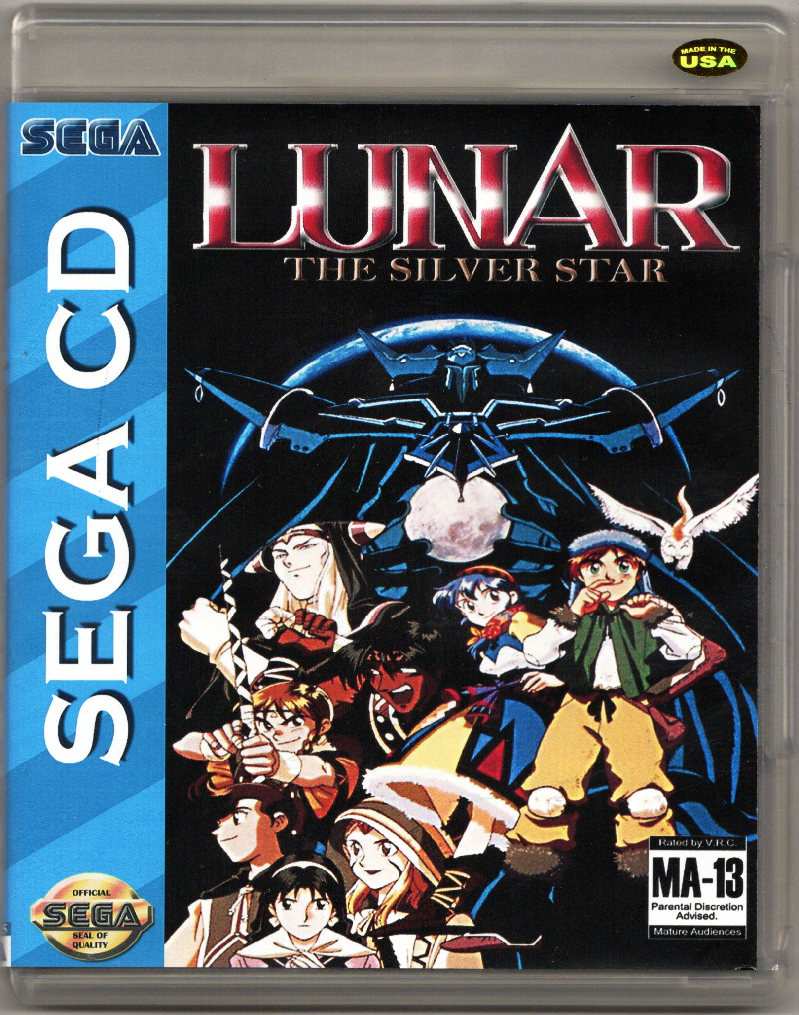Lunar The Silver Star Sega CD