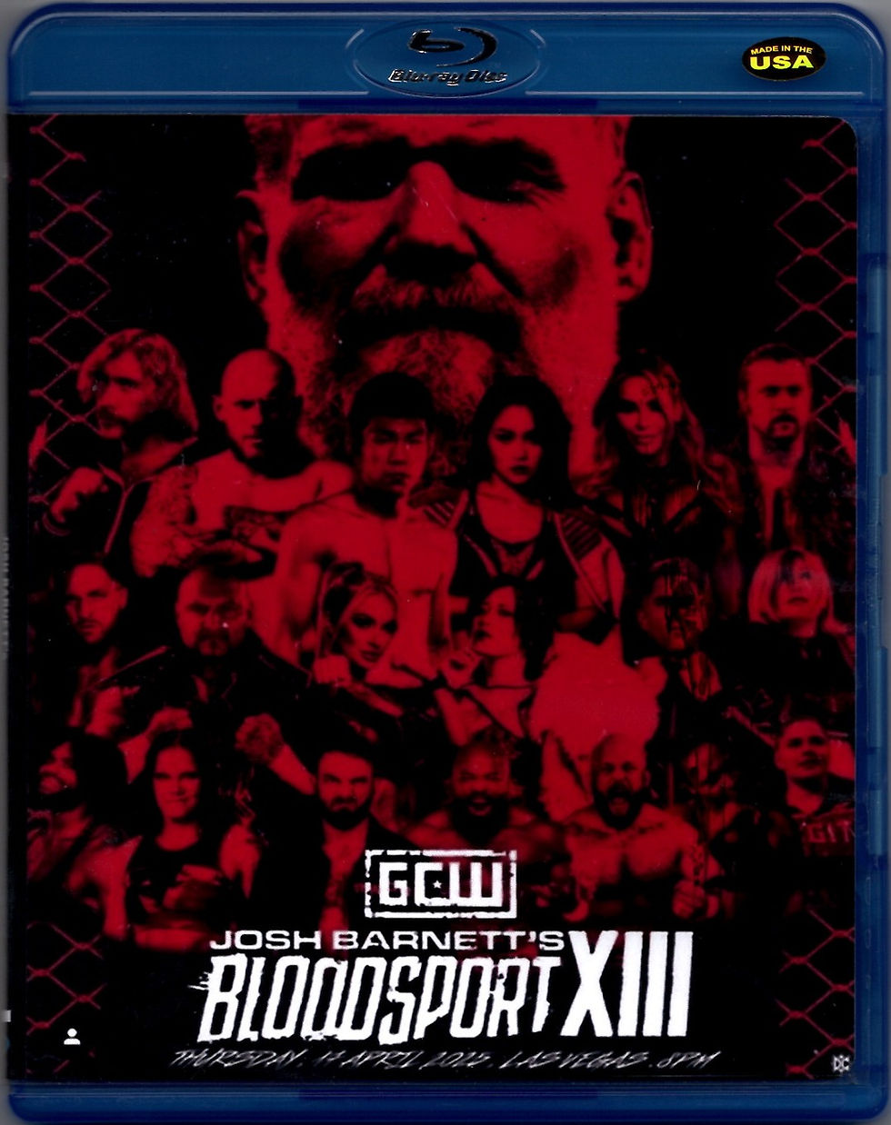 Thumbnail: GCW Josh Barnetts Bloodsport XIII DVD BD