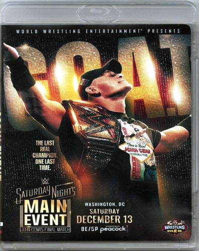 WWE Saturday Nights Main Event 12/13/25 DVD BD | Wrestling DVDs R Us