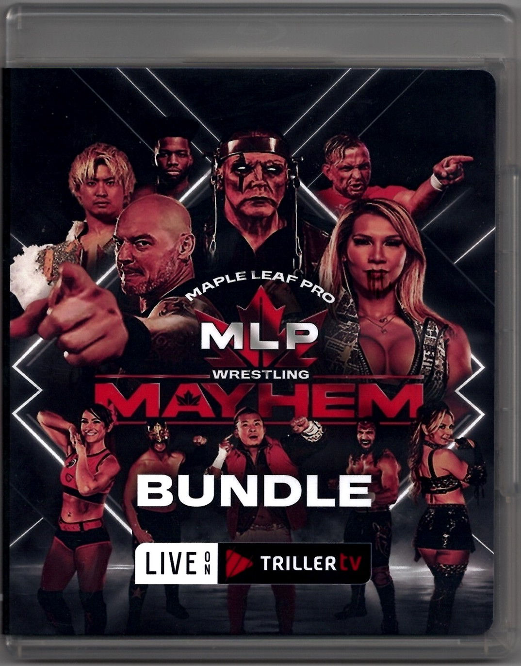 MLP Wrestling 2025 Mayhem Bundle DVD BD