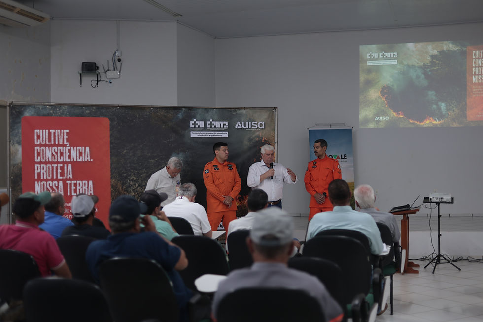 Encontro debate prevenção de incêndios