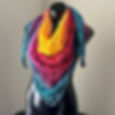 Virus Meets Granny Shawl - Rosewater Cocktail
