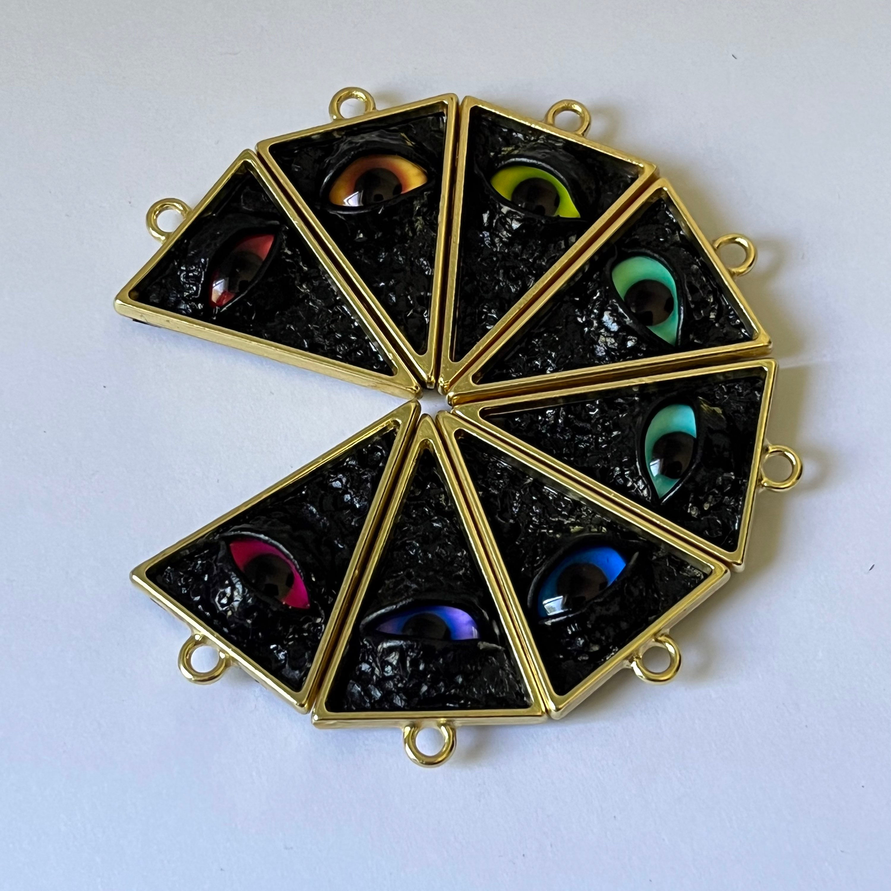 Customisable Dragon Eye Pendants