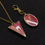 Thumbnail: Customizable Gold Lesbian Pendants