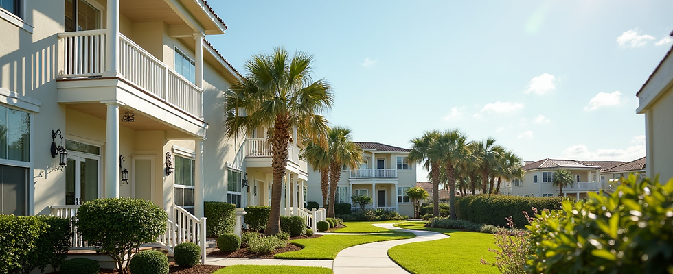 A-coastal-property-exterior-showcasing-well-maintained-landscaping-under-bright-sunlight-i