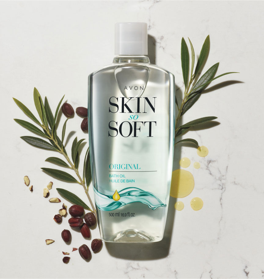 Avon's legendary classic, Skin So Soft