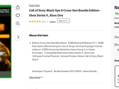 Fuck Walmart. COD Black Ops 6 is Cheaper at Temu