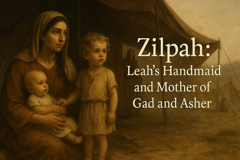 Zilpah: Leah’s Handmaid and Mother of Gad and Asher