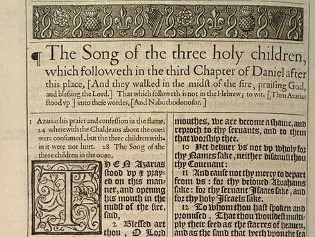 The Prayer of Azariah and the Song of the Three Young Men