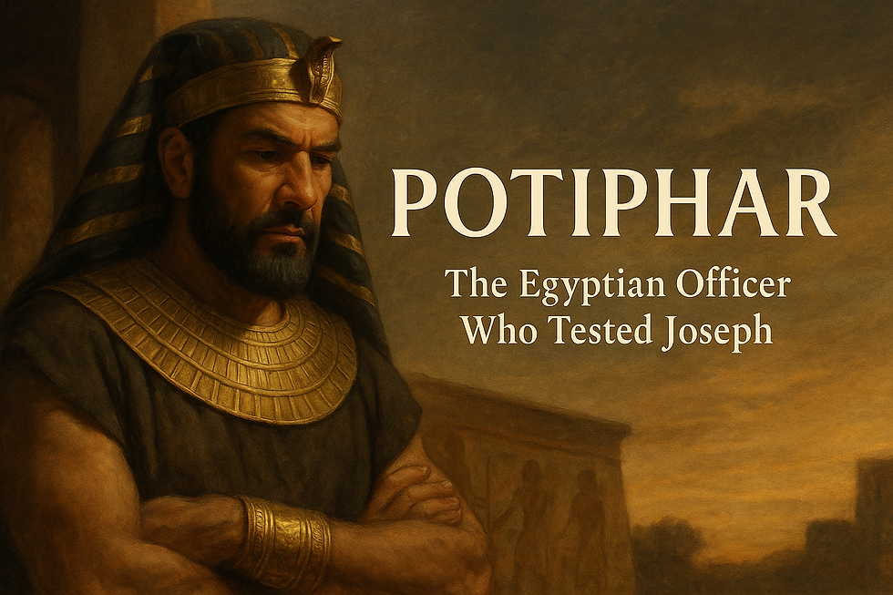 Potiphar: The Egyptian Officer Who Tested Joseph