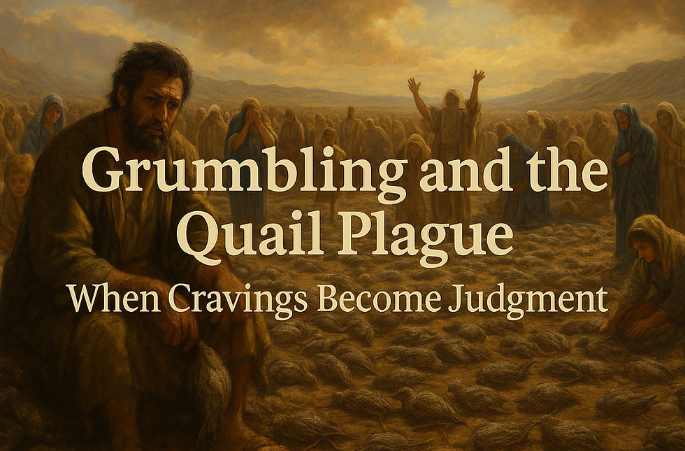 Grumbling and the Quail Plague: When Cravings Become Judgment