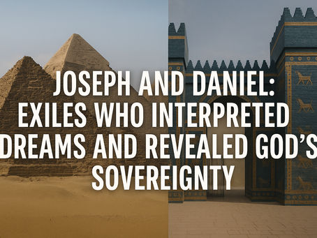 Joseph and Daniel: Exiles Who Interpreted Dreams and Revealed God’s Sovereignty