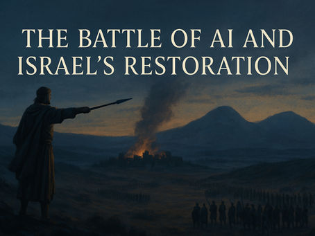 The Battle of Ai and Israel’s Restoration
