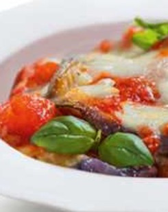 Secondo piatto Melenzana parmigiana